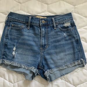 Hollister denim shorts